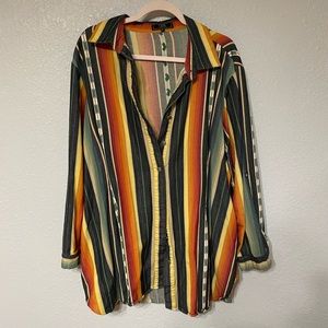 Western style button down